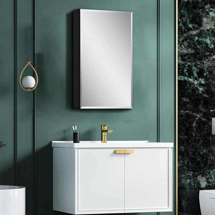 Latitude Run?? Medicine Cabinet 14 X 24 Inches Mirror Size, Recessed Or ...